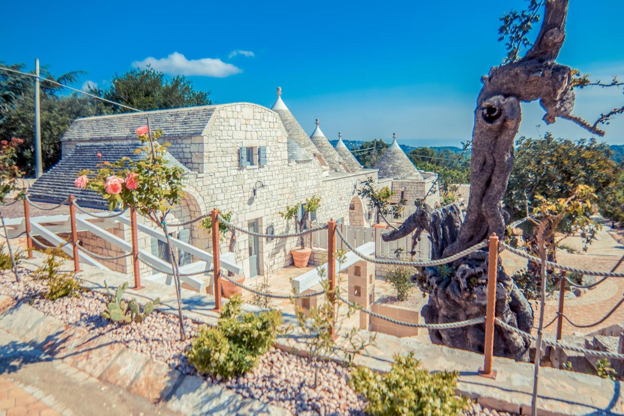 洛科罗通多Navolte Trulli E Quiete Con Piscina别墅 外观 照片